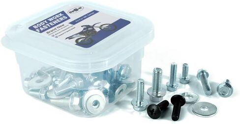 60pcs دراجة الأوساخ مجموعة الترباس طقم لاتغال لـ WR400F WR450F WR250F WR125R WR250R WR125X WR250X البراغي البراغي البراغي البراغي in Saudi Arabia