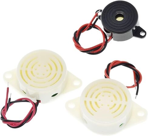 95dB إنذار عالي DCIBEL DC 3-24V 12V الجرس الإلكترونية تنبيه إنذار Intermittent Beep Beep Car Van SFM-27 (SFM-20B) in Saudi Arabia