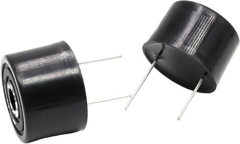 1pcs 2316 Active Buzzer Alarm Long Continuous Sounder Beep Tone Piezoelectric Buzzer DC 6V-24V Dimension 23x16MM in Saudi Arabia
