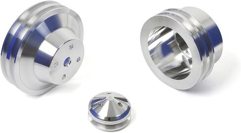 Big Block Chevy V-Belt Pulley Kit - Dual Groove Crankshaft and Water Pump Pulley in Saudi Arabia