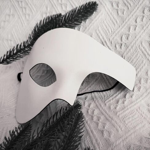 Mens Half Face Mask Mask Mask Vintage Design Masquerade أقنعة Venetian Opera Party Costume Assume Mardi Gras Mask للرجال in Kuwait