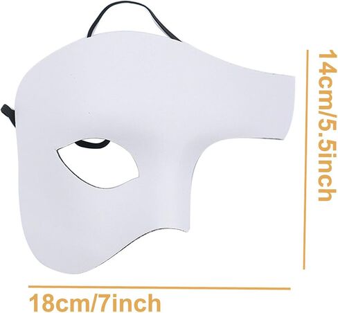 Mens Half Face Mask Mask Mask Vintage Design Masquerade أقنعة Venetian Opera Party Costume Assume Mardi Gras Mask للرجال in Kuwait