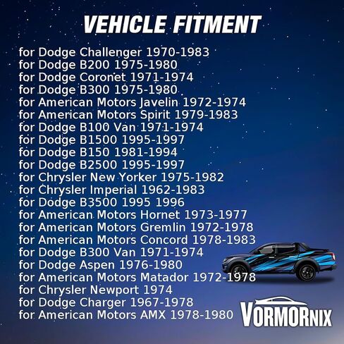تمديد الإرسال التلقائي لختم الإسكان ل Dodge Challenger ، Charger 1967 1968 1969 1970-1983 for American Motors Eagle ، AMX ، Concord 1978-1987 استبدال 2204709 1 x in Kuwait