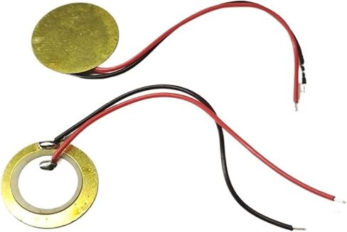 20 PCS PIEZOELECTRIC PIEZO CERAMIC WEAFER PLATE SESSOR DIA 12MM/15MM/18MM/20mm/27mm/35mm/50mm for Buzzer Stabeaker (20pcs 12mm) in Kuwait