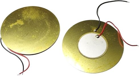 20 PCS PIEZOELECTRIC PIEZO CERAMIC WEAFER PLATE SESSOR DIA 12MM/15MM/18MM/20mm/27mm/35mm/50mm for Buzzer Stabeaker (20pcs 12mm) in Kuwait