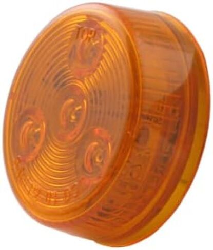 Optronics 2 "Round Amber 3 Diode LED Marker التخليص P2 مصنفة MCL55AB in Saudi Arabia