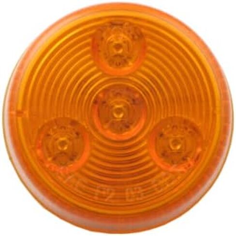 10 Pack Optronics 2 "Round Amber 3 Diode LED Marker Light P2 تصنيف mcl55ab in Saudi Arabia
