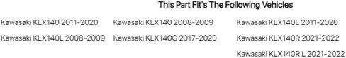 Motion Pro Clutch Cable - Fits: Kawasaki KLX140G 2017-2019 in Kuwait