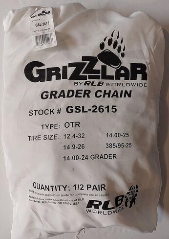 GSL-2615 STRAPERER SCRAPER و HEAVERAY TYPE OTR سلم سلاسل إطارات 12.4-32 14.00-24 الصف 14.00-25 in Kuwait