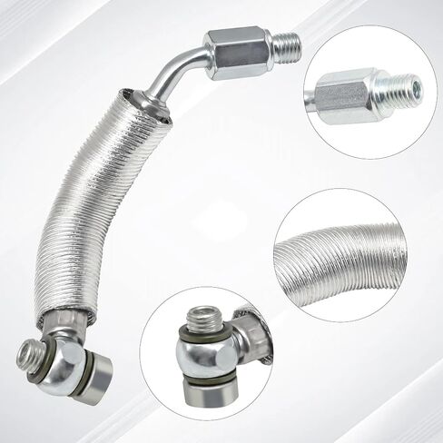 55592600 Turbocharger Turbo Oil Line Tube Tube for Buick Chevy Encore 2013-2018 Cruze 2011-2018 Sonic 2012-2018 Trax 2015-2018 استبدال 25198546 25200947 in Saudi Arabia