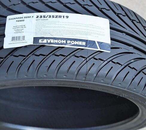 Venom Power Ragnarok Zero X Summer Passenger Car High Performance Radial Tire-225/30R20 225/30ZR20 225/30/20 225/30-20 85W Load Range XL 4-Ply BSW Black Side Wall UTQG 420AA in Saudi Arabia
