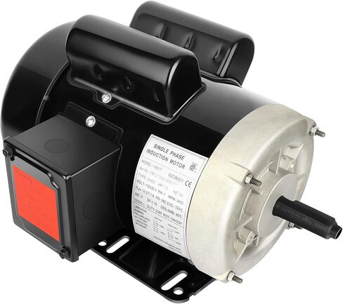 3HP Air Compressor Motor Single Phase Electric Motor 1750RPM 184T Frame ODP 208V-230V 1-1/8“Shaft Diameter Rolled Steel Shell 60HZ in Saudi Arabia
