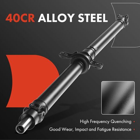 A-Premium Rear Complete Drive Shaft Prop Shaft Driveshaft Assembly Compatible with Subaru Forester 2013 H4 2.5L, Automatic Transmission, Replace# 27111SC071, 27111SC070 in Saudi Arabia