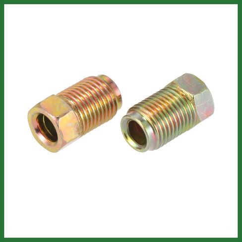 Motoforti 10pcs M10x1.0 Threads Line Line Tuttings for 3/16 "أنابيب خط الفرامل الصلب للسيارة طويلة الأمد in Saudi Arabia