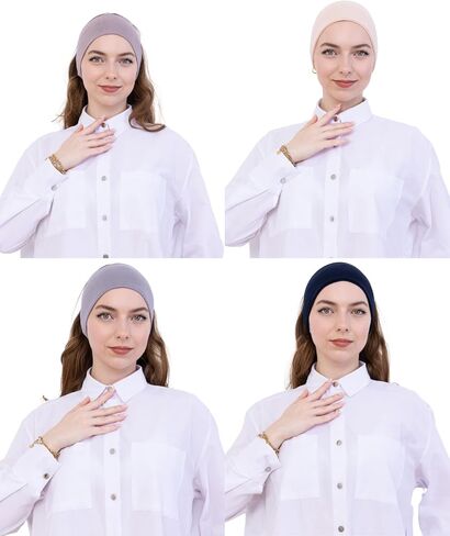 Prien Chic Headbands for Women, 10 Pack Non Slip Sport Bands for Womens Hair, Athletic Gym Headwrap, Elastic Hairband for Workout, Yoga in Saudi Arabia