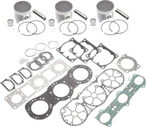 Top End Rebuild Piston Kit Replacement for Yamaha GP1200R XL XLT 1200 XR1800 PV Std 79.90 in Saudi Arabia