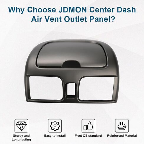 JDMON Silver Gray Center Dash A/C Outlet Air Vent Panel Compatible with Nissan Sentra 2000 2001 2002 2003 2004 2005 2006 Replacement for 682605M002 68260-5M002 Dashboard Air Condition Grille Bezel in Saudi Arabia