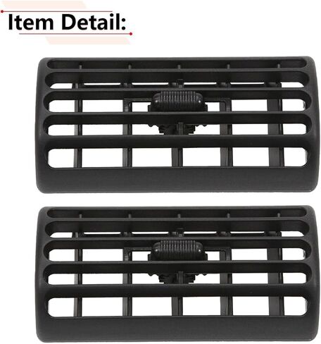 RLB-HILON 2PCS Dashboard Center Air Vent Compatible with Jeep Model, for Wrangler TJ 1997-2006, for Cherokee 1997 1998 1999 2000 2001 Year in Saudi Arabia