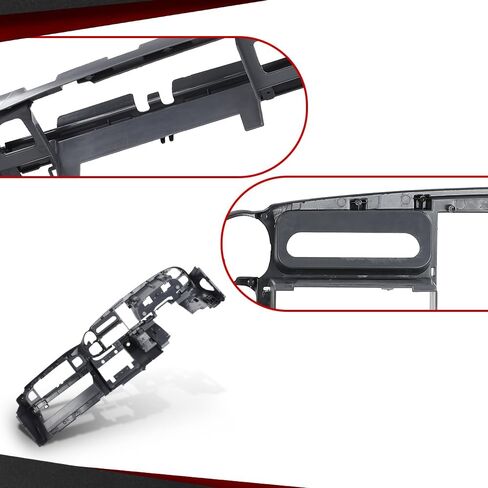 Cheda Dash Dashboard Core Structure Frame Single AUX متوافق مع Dodge RAM 1500 2500 3500 1998 1999 2000 2001 GRay in Saudi Arabia