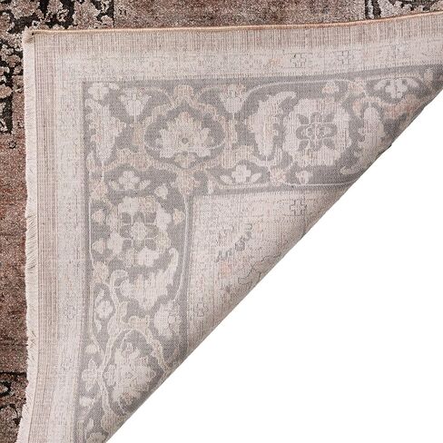 Dalyn Rugs Vizcia VZ3 Brown 1'8" x 2'6" Indoor, Bedroom, Living Room, Dining Room, Kitchen Rug in Saudi Arabia