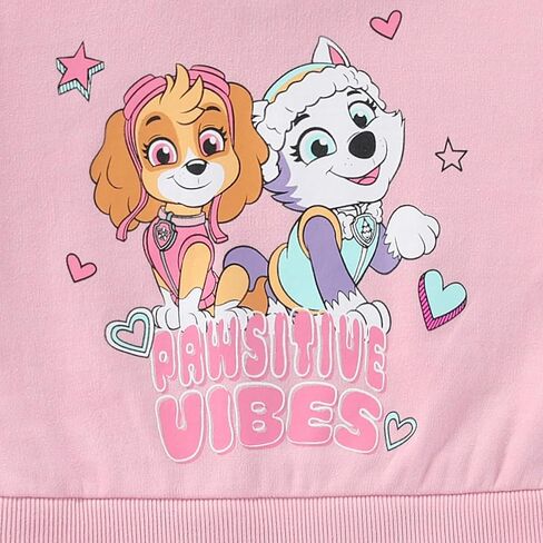 Paw Patrol Nickelodeon Skye and Everest Girls Long Sleeve Tulle Dress for Toddler and Big Kids in Saudi Arabia