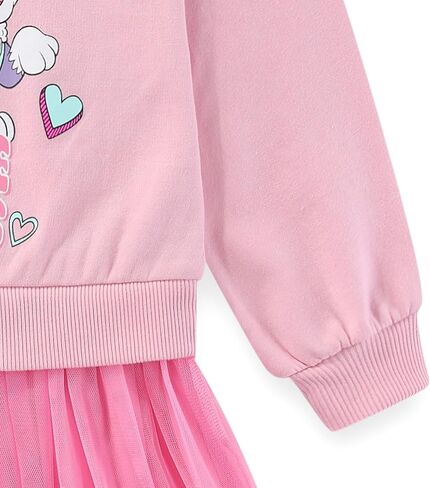 Paw Patrol Nickelodeon Skye and Everest Girls Long Sleeve Tulle Dress for Toddler and Big Kids in Saudi Arabia