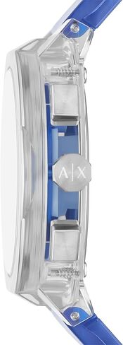 Armani Exchange A | X Chronograph Watch for Men ؛ ساعة الرجال مع الجلد أو الفولاذ المقاوم للصدأ أو شريط السيليكون in Saudi Arabia