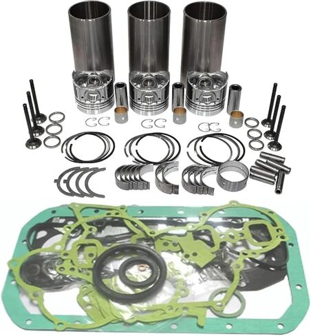 1Set D1005 Overhaul Rebuild Kit For B21 B2100 B2230 B2320 B7500 B7510 B2601HSD GB18 JB16 JB17X JB19X JCB VMT160-80 Compactor in Saudi Arabia