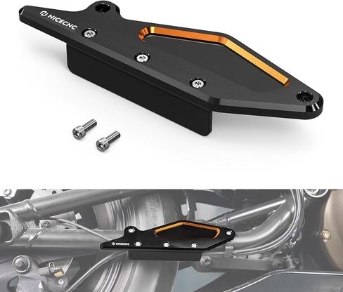 Nicecnc Orange Swingarm Guard Swing Arm Freforts Guard Aluminium متوافق مع Harley Sportster S RH1250S 2021-2024 in Saudi Arabia