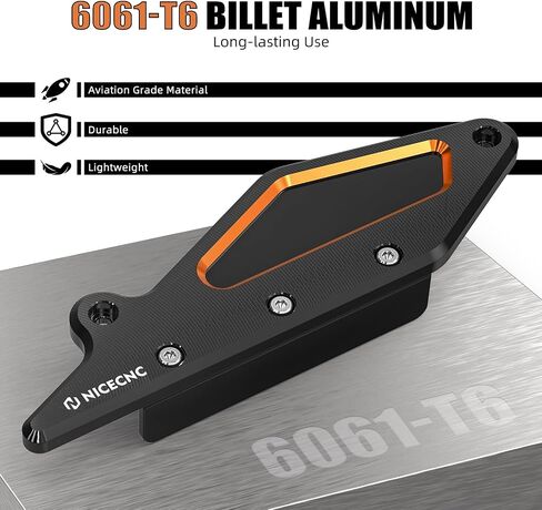 Nicecnc Orange Swingarm Guard Swing Arm Freforts Guard Aluminium متوافق مع Harley Sportster S RH1250S 2021-2024 in Saudi Arabia