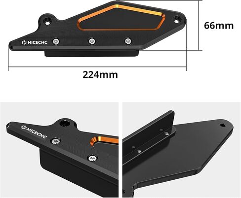 Nicecnc Orange Swingarm Guard Swing Arm Freforts Guard Aluminium متوافق مع Harley Sportster S RH1250S 2021-2024 in Saudi Arabia