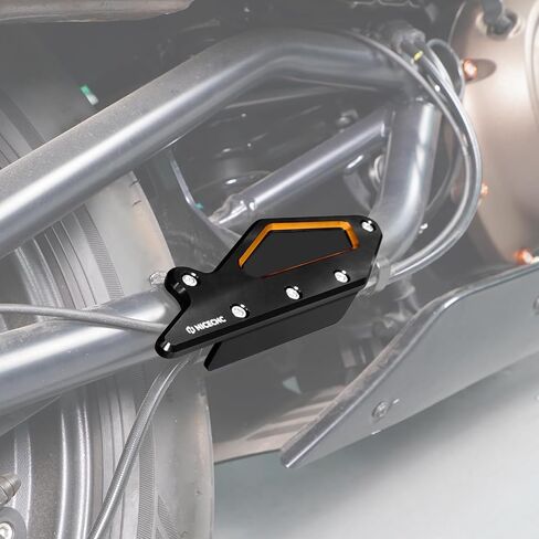 Nicecnc Orange Swingarm Guard Swing Arm Freforts Guard Aluminium متوافق مع Harley Sportster S RH1250S 2021-2024 in Saudi Arabia
