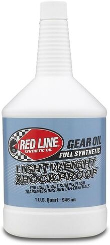 Red Line 58504 75W90 Full Synthetic Superlight Shockproof Gear Oil - 1 Quart in Saudi Arabia