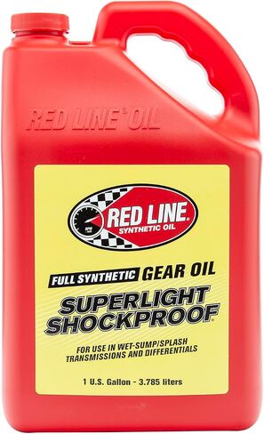 Red Line 58504 75W90 Full Synthetic Superlight Shockproof Gear Oil - 1 Quart in Saudi Arabia