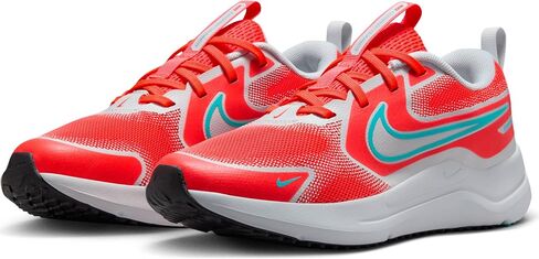 Nike Cosmic Runner Big Kids' Road Running Shoes (HM4402-600, Bright Crimson/Pure Platinum/Black/Dusty Cactus) in Saudi Arabia