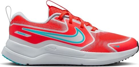 Nike Cosmic Runner Big Kids' Road Running Shoes (HM4402-600, Bright Crimson/Pure Platinum/Black/Dusty Cactus) in Saudi Arabia