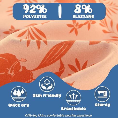 APTRO Boy's Hawaiian Shirt Tropical Beach Casual Summer Shirt #Ks28-palm Orange 14-15Years in Saudi Arabia