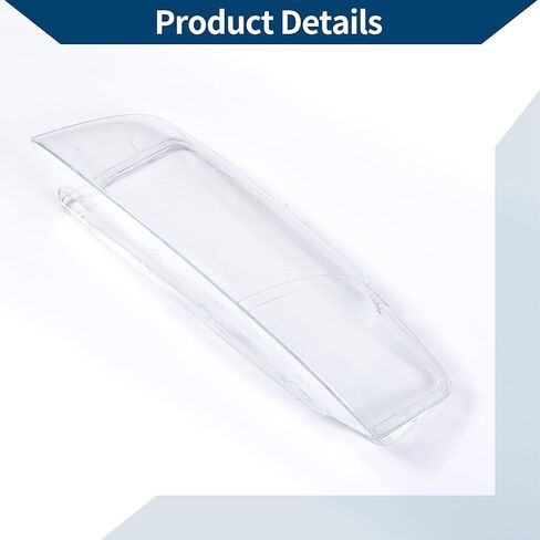 غطاء العدسة الأمامية غطاء المصابيح الأمامية Lense Lense Clear Cover No.8E0941029C لـ Audi A4 B6 2002-2005 Clear PC 1 PC Front Left Car in Kuwait