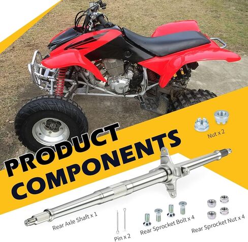 عمود المحور الخلفي لـ Honda Sportrax 400 TRX400 EX/X 1999-2014 42310-HN1-A40 42310-HN1-000 in Kuwait