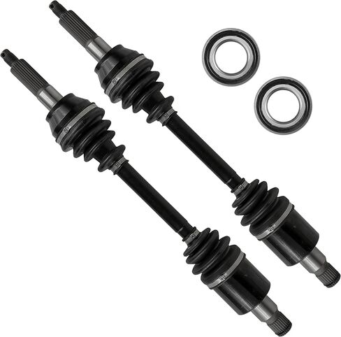 Caltric Rear Left and Right Cv Joint Axle with Bearing Compatible with Polaris 1332444 1332672 1332884 2203546 in Saudi Arabia