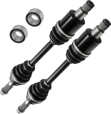Caltric Rear Left and Right Cv Joint Axle with Bearing Compatible with Polaris 1332444 1332672 1332884 2203546 in Saudi Arabia
