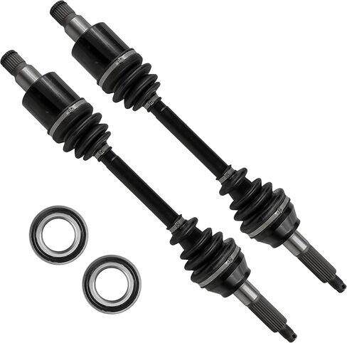 Caltric Rear Left and Right Cv Joint Axle with Bearing Compatible with Polaris 1332444 1332672 1332884 2203546 in Saudi Arabia