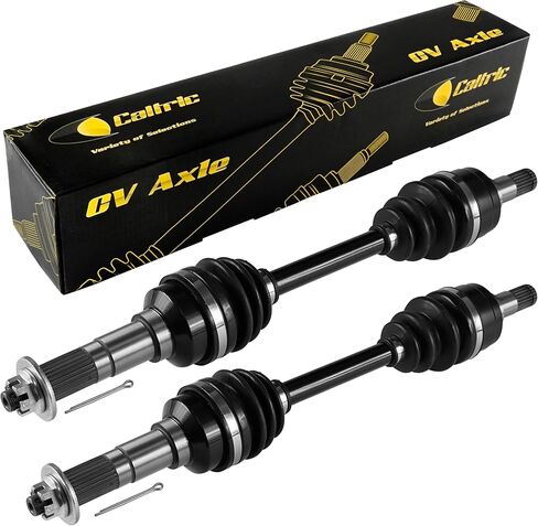 Caltric Front Left and Right Cv Joint Axle Compatible with Yamaha Big Bear 350 Yfm350Fw 4Wd 1989-1997 in Saudi Arabia