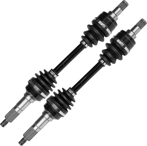 Caltric Front Left and Right Cv Joint Axle Compatible with Yamaha Big Bear 350 Yfm350Fw 4Wd 1989-1997 in Saudi Arabia