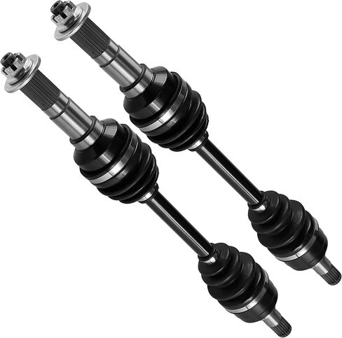 Caltric Front Left and Right Cv Joint Axle Compatible with Yamaha Big Bear 350 Yfm350Fw 4Wd 1989-1997 in Saudi Arabia
