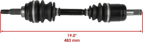 Caltric Front Left Complete Cv Joint Axle Compatible with Honda 42350-HN2-003 in Saudi Arabia