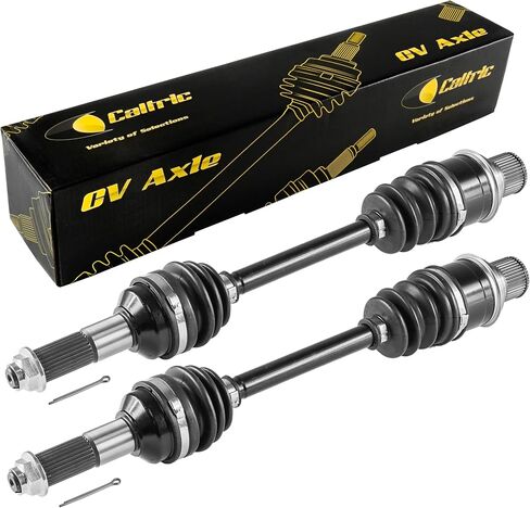 Caltric Rear Right and Left Complete Cv Joint Axles Compatible with Yamaha Kodiak 450 Yfm450Fa 4Wd 2005 2006 in Saudi Arabia