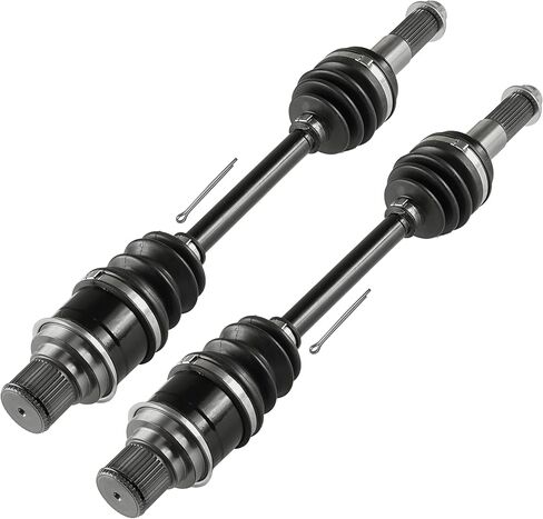 Caltric Rear Right and Left Complete Cv Joint Axles Compatible with Yamaha Kodiak 450 Yfm450Fa 4Wd 2005 2006 in Saudi Arabia