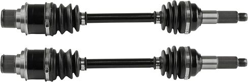 Caltric Rear Right and Left Complete Cv Joint Axles Compatible with Yamaha Kodiak 450 Yfm450Fa 4Wd 2005 2006 in Saudi Arabia