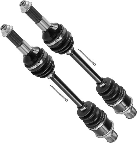 Caltric Rear Right and Left Complete Cv Joint Axles Compatible with Yamaha Kodiak 450 Yfm450Fa 4Wd 2005 2006 in Saudi Arabia
